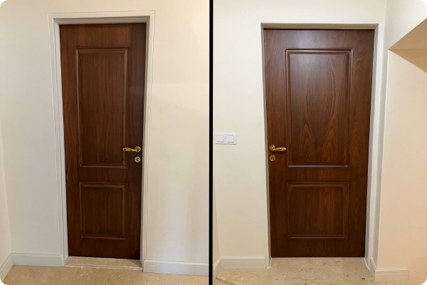 درب اتاقی چوبی - دُرناب