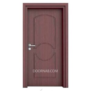 درب اتاق خواب ارزان روکش PVC ماه گونی کد 1117