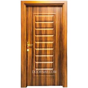 درب داخلی ارزان روکش PVC طرح چوبی کد 1119