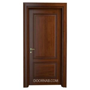 درب اتاق خواب کلاسیک روکش راش کد 1236