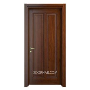 درب اتاقی کلاسیک روکش راش طرح برجسته کد 1242