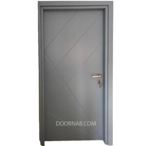درب اتاقی مدرن رنگ خاکستری تیره کد 1302