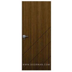 درب داخلی مدرن طرح چوب روکش PVC کد 1126